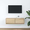 vidaXL TV Cabinet Sonoma Oak 80x31x25.5 cm Engineered Wood