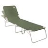 Outwell Folding Sunlounger Tenby Vineyard Green