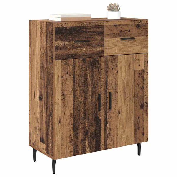 vidaXL Sideboard Old Wood 69.5 x 34 x 90 cm Engineered Wood