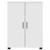 vidaXL Bathroom Cabinet White 60 x 35 x 80 cm Engineered wood & Metal