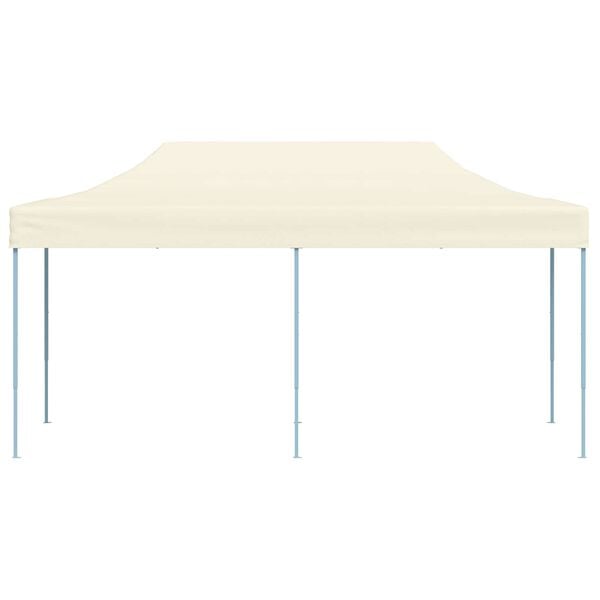 vidaXL Party Tent Folding Cream 291 x 580 x 315 cm Oxford Fabric