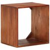 vidaXL Wall Shelf 40x30x40 cm Solid Acacia Wood