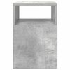 vidaXL End Table 2 pcs Concrete Grey 30.5 x 30 x 45 cm Engineered Wood