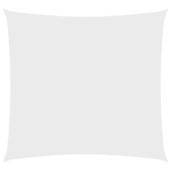 vidaXL Sunshade Sail Oxford Fabric Square 3.6x3.6 m White