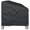 vidaXL Garden Bench Cover Black 220 x 100 x 89 cm 420D Oxford Fbric