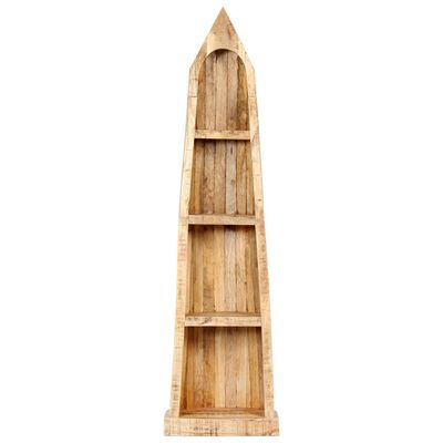 vidaXL Bookshelf 50x40x180 cm Solid Mango Wood