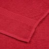 vidaXL Wash Towels "FROGN" 4 pcs Red 30x30 cm 360 gsm
