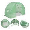 vidaXL Greenhouse | Green | PE mesh fabric, Galvanised Steel | 4.5 square metres