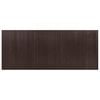 vidaXL Room Divider Dark Brown Width 400 cm Height 165 cm Bamboo