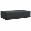 vidaXL Furniture Cover Plain Black 315 x 180 x 74 cm 210D