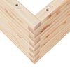 vidaXL Garden Planter 70x70x45.5 cm Solid Wood Pine