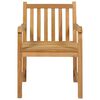 vidaXL 7 Piece Garden Dining Set 180x90 cm Solid Teak Wood