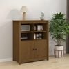 vidaXL Sideboard Honey Brown 83x41.5x100 cm Solid Wood Pine