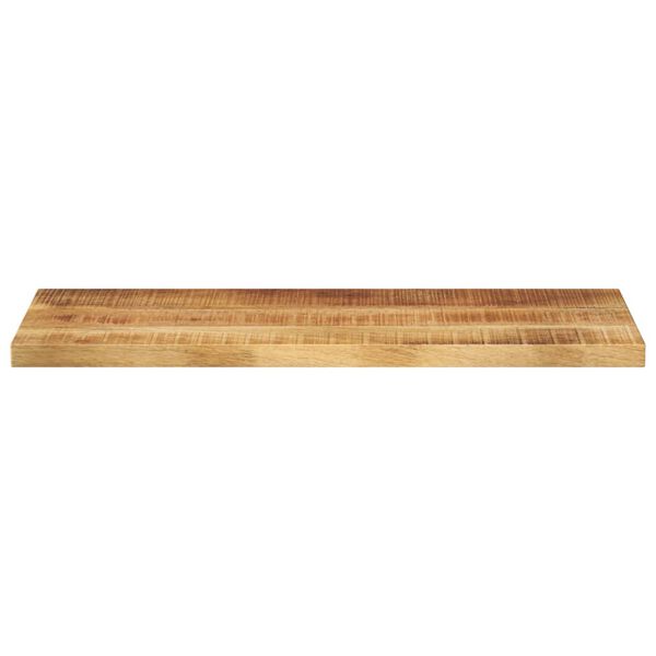 vidaXL Table Top 80x30x3.8 cm Rectangular Solid Wood Rough Mango
