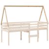 vidaXL Kids' Bed Roof 199x95.5x88 cm Solid Wood Pine