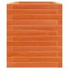vidaXL Garden Planter Wax Brown 70x40x46 cm Solid Wood Pine