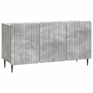 vidaXL TV Cabinet 99 x 34.5 x 52 cm Concrete Grey Engineered Wood
