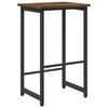 vidaXL Bar Stool Smoked Oak 40 x 32 x 74 cm Engineered Wood