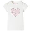 Kids'T-shirt Ecru 128