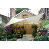 Perel Shade Sail Square 5 m Cream GSS4500
