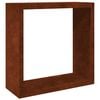 vidaXL Firewood Rack 100x40x100 cm Weathering Steel