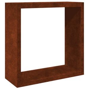 vidaXL Firewood Rack 100x40x100 cm Weathering Steel