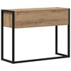 vidaXL End Table Artisian Oak 100 x 36 x 75 cm Engineered Wood