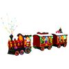vidaXL Christmas Train SALO 51 x 9.5 x 24.5 cm Resin Multicolour