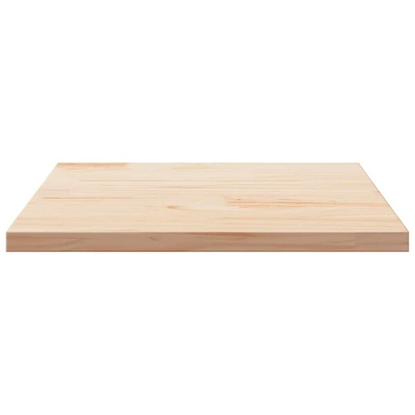 vidaXL Table Top 70x70x2.5 cm Solid Wood Pine Square