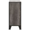 vidaXL Storage Cabinets 2 pcs Grey 72x36x82 cm Metal and MDF
