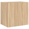 vidaXL TV Wall Cabinets 2 pcs Sonoma Oak 40.5x30x40 cm Engineered Wood