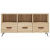 vidaXL TV Cabinet Sonoma Oak 102x36x50 cm Engineered Wood