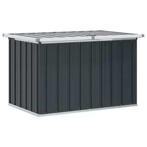 vidaXL Garden Storage Box Anthracite 109x67x65 cm