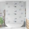 vidaXL Shower Roller Blind 150x240 cm Fabric Width 146 cm