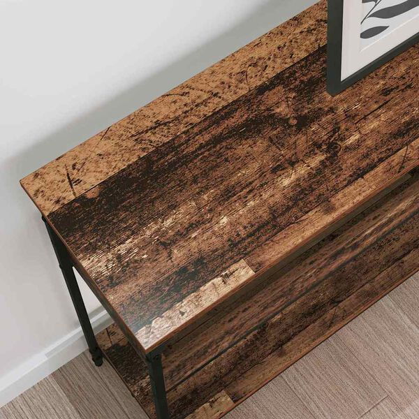 vidaXL Console Table Old wood 100 x 29 x 75 cm Engineered wood