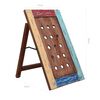 vidaXL Wine Rack for 15 Bottles 47x28x78 cm Solid Reclaimed Wood