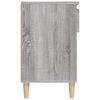 vidaXL Shoe Cabinet Grey Sonoma 102x36x60 cm Engineered Wood