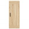 vidaXL Wall Mounted Cabinet Sonoma Oak 34.5x34x90 cm Engineered Wood