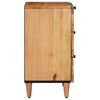vidaXL Bedside Cabinet Natural 50 x 33 x 62 cm Solid Mango Wood