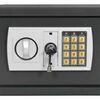 vidaXL Digital Safe with Lock Dark grey 42 x 37 x 20 cm Steel