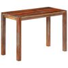 vidaXL Dining Table 110x50x76 cm Solid Wood Acacia