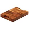vidaXL Chopping Board 30x21x4 cm Solid Wood Acacia