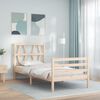 vidaXL Bed Frame without Mattress 100x200 cm Solid Wood