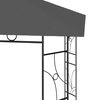 vidaXL Gazebo 4x3x2.7 m Anthracite 160 g/m²
