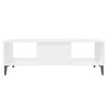 vidaXL Coffee Table White 103.5x60x35 cm Engineered Wood