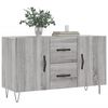 vidaXL Sideboard Grey Sonoma 100x36x60 cm Engineered Wood