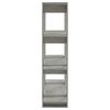 vidaXL Book Cabinet/Room Divider Concrete Grey 100x30x123.5 cm