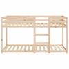 vidaXL Bunk Bed without Mattress 80x200 cm Solid Wood Pine