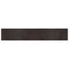 vidaXL Rug Rectangular Dark Brown 70x400 cm Bamboo