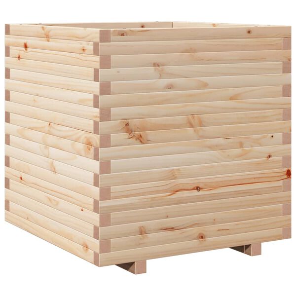 vidaXL Garden Planter 70x70x72 cm Solid Wood Pine